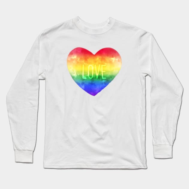 Love Long Sleeve T-Shirt by JoakynRivas